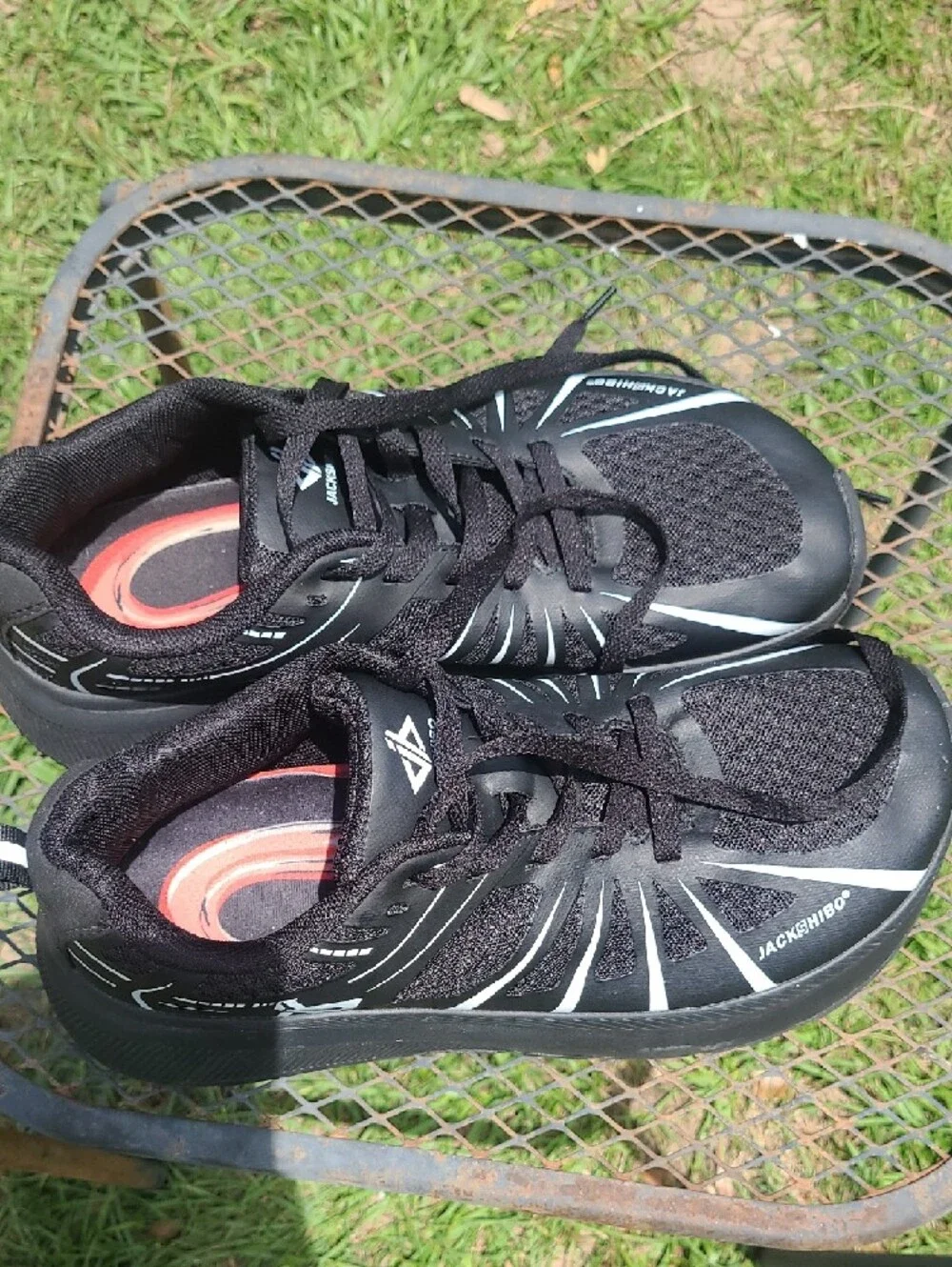 JACKSHIBO Wide Toe Box for Men Cushioned Zero Drop Platform Sneakers Size 9.5 - Picture 5 of 13